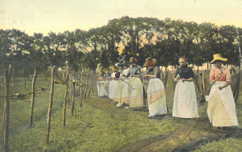 Nettenboetsters Vlaardingen 1900